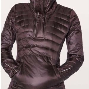 Lululemon Down For a Run pullover. Size 8.